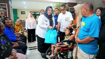 441 Warga Kabupaten Pringsewu Terima Bantuan ATENSI Dari Kemensos RI