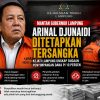 Eks Gubernur Lampung Arinal Djunaidi Resmi Jadi Tersangka, Kejati Bongkar Dugaan Korupsi Dana PI 10 Persen