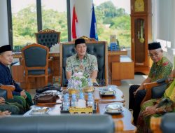 Bupati Pesisir Barat Terima Audensi Muslimat NU Kecamatan Ngaras