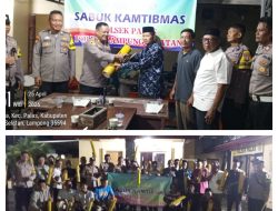 Polsek Palas Gelar Silaturahmi Sabuk Kamtibmas, Perkuat Sinergi dengan Warga