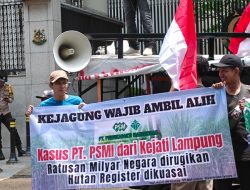 Triga Lampung mendesak Kejagung Mengambil Alih Kasus Besar yang ditangani oleh Kejati Lampung saat ini.