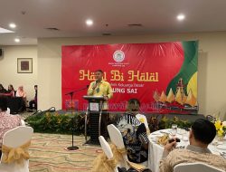 Pererat Silaturahmi Perantau,Pemkab Pesibar Hadiri Halal Bihalal Lampung Sai Di Jakarta
