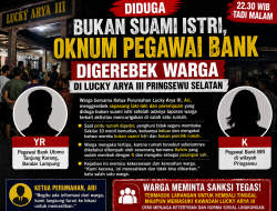 Diduga Bukan Suami Istri, Oknum Pegawai Bank Digerebek Warga di Lucky Arya III Pringsewu Selatan