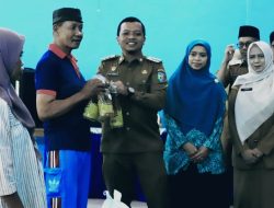 Bupati Pringsewu Serahkan Bantuan Pangan 418 Warga Banyumas & 528 Warga Margosari