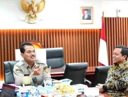 Pengembangan Program Hilirisasi Pertanian, Bupati Pringsewu Audiensi Dengan Sekjen Kementan RI