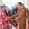 Pemkab Pringsewu Salurkan Bantuan Pangan Di Pekon Wonodadi