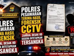 Polres Pesawaran Terima Hasil Forensik CCTV, Zahrial Desak RD Segera Ditetapkan Tersangka