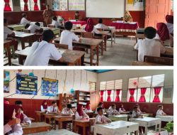 500 Siswa di Sragi Ikuti Ujian, K3S: “Jaga Integritas dan Kualitas Pendidikan Nasional Menuju Indonesia Emas ”