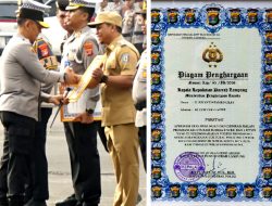Prestasi Membanggakan, Bupati Pringsewu Terima Penghargaan Kapolda Lampung