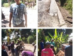 Gotong Royong Warga Banjar Perbaiki Akses Jalan Pertanian dengan Swadaya