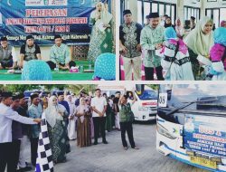 Wakil Bupati Pringsewu Lepas Jamaah Calon Haji Kloter 31