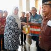 Ratusan Warga Pekon Sumberagung Dan Bandungbaru Terima Bantuan Pangan