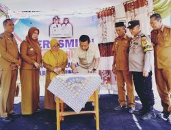 Bupati Pringsewu Resmikan UPT SDN 1 Gunung Raya