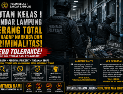 Rutan Kelas I Bandar Lampung Nyatakan Perang Total terhadap Narkoba dan Kriminalitas