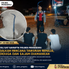 Patroli Sat Samapta Polres Pringsewu Berhasil Gagalkan Dugaan Tawuran Remaja, Sajam dan Barang Bukti Diamankan