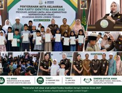Kejari Lombok Tengah Optimalkan Fungsi Datun, Amankan Hak Sipil 112 Anak Rentan Menuju Generasi Emas