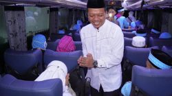 Bupati Pringsewu Sambut Kedatangan Jamaah Haji