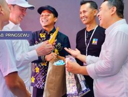 Bupati Pringsewu Promosikan Mocaf Di Depan Jokowi