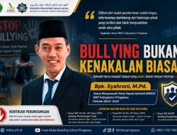 “Ketua MKKS Pringsewu Tegas: Tidak Ada Alasan Membenarkan Bullying di Sekolah”
