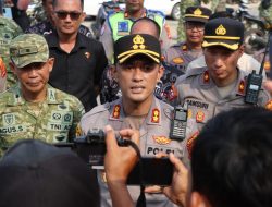 Antusiasme Warga Membludak, Polres Pringsewu Sukses Kawal Kunjungan Jokowi Tetap Kondusif