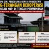 Diduga Tanpa Izin, Pengusaha Pengolahan Kopi di Pringsewu Barat Terang-Terangan Beroperasi di Tengah Permukiman