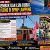 LSM GEMBOK dan RUBIK Gelar Aksi di BPMP Lampung, Soroti Pengelolaan Anggaran Tahun 2025
