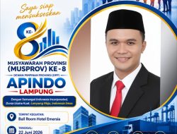 Ketua DPD I Komite OSIS Nasional Provinsi Lampung Jamal Ucapkan Selamat atas Pelaksanaan Musprov VIII APINDO Lampung