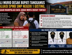 Wali Murid Desak Bupati Tanggamus Usut Dugaan Manipulasi Data SPMB di SMP Negeri 1 Gisting