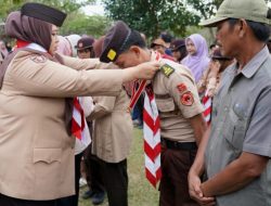 Umi Laila Lantik Pramuka Garuda Kwarcab Pringsewu