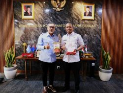 Audiensi Dengan Menko Bidang Pangan, Bupati Pringsewu Kenalkan Produk Hilirisasi Mocaf