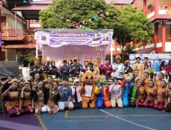 Meriahkan Usia ke-45, SMA YP Unila Gelar Jalan Sehat dan Potong Tumpeng