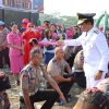 Momen Hari Bhayangkara, 42 Personel Polres Pringsewu Naik Pangkat, Keluarga Ikut Sematkan Tanda Pangkat