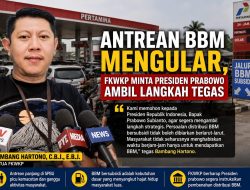 Antrean BBM Mengular di Berbagai Daerah, FKWKP Minta Presiden Prabowo Ambil Langkah Tegas