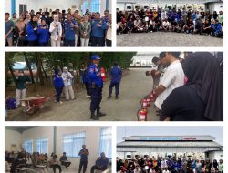 Damkar Lampung Selatan Edukasi K3 di PT BMI, Sefri: “Api Padam dengan Tindakan, Bukan Teriakan”
