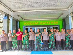 Kapolres Lampung Tengah Perkuat Sinergitas, Kunjungi Kejari dan Kodim 0411/KM