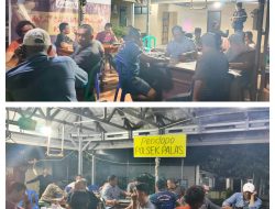 ‎Kapolsek Palas Gelar Nobar Final PialaDunia dan Lomba Gaple