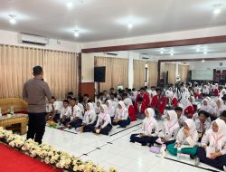 MPLS SMK Telkom Lampung, Kapolsek Gadingrejo Ajak Pelajar Bijak Bermedia Sosial dan Jauhi Kenakalan Remaja