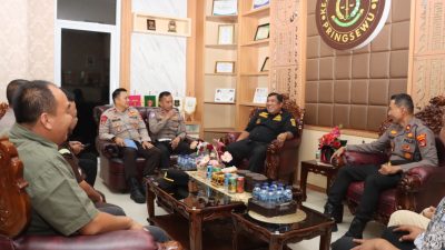 Perkuat Sinergi Penegak Hukum dan Keamanan Wilayah, Wakapolres Pringsewu Sambangi Kejari dan Pabung Kodim 0424/Tanggamus