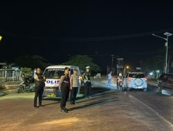 Respon Laporan Warga, Pamapta Polres Pringsewu Gagalkan Aksi Balap Liar di Jalinbar Pringsewu