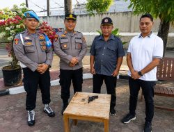 Gelombang Penyerahan Senpi Ilegal Berlanjut, Warga Pringsewu Serahkan Pistol Rakitan ke Polisi