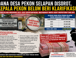 Dugaan Desa Pekon Selapan di Korupsi, Kepala Pekon Selapan Inspektorat dan APH Diminta segera Audit