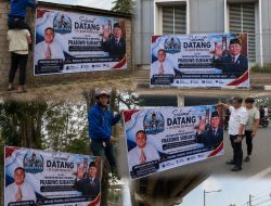 Kunjungan Presiden Prabowo ke Sumsel, Relawan Prantara Indonesia Sambut dengan Ucapan Selamat Datang