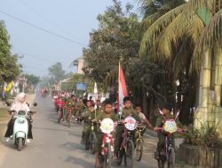 Sepeda Santai TPA Baitul Mutaqin Diikuti Sekitar 100 Peserta