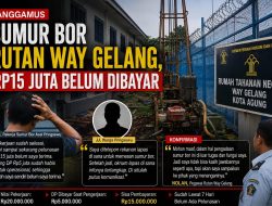Diduga Modus Penipuan Pembuatan Sumur Bor di Rutan Way Gelang, Rp15 Juta Belum Dibayar