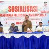 Bupati Pringsewu Buka Sosialisasi Pendidikan Politik Bagi Pemilih Pemula