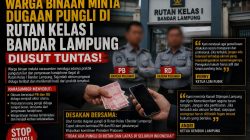 Warga Binaan Desak Dugaan Pungli Rutan Kelas I Bandar Lampung Diusut Tuntas