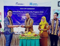 SMPN 2 Pringsewu Dapat Bantuan Perpustakaan Digital