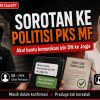 Politisi PKS MF Akui Bantu Komunikasikan Izin DN, Bantah Terlibat Keberangkatannya ke Yogyakarta
