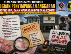 Kemenag Pringsewu Disorot, LSM RUBIK dan GEMBOK Siap Bawa Dugaan Anggaran 2023–2026 ke Kejari