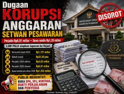 Dugaan Korupsi Anggaran Setwan Pesawaran Mencuat, LSM PALU Siap Lapor Kejari
